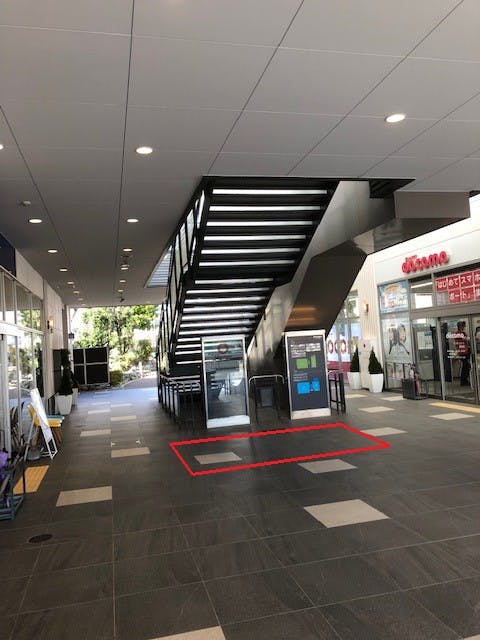 【フレスポ長泉】PRイベントに適した、施設内半屋内スペースの画像