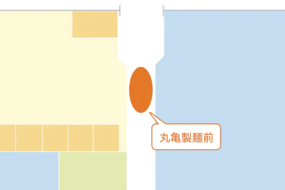 【イオンモール四日市北*】1F丸亀製麺前