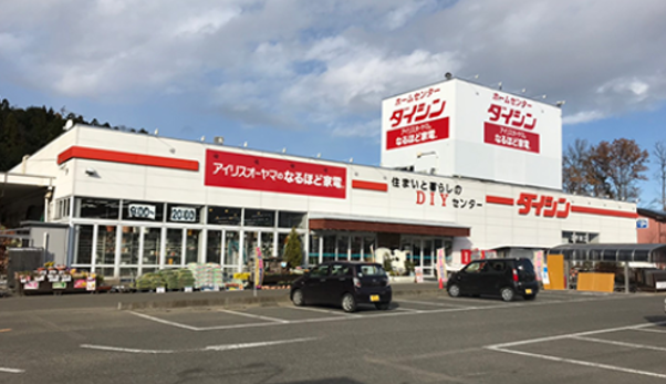【ダイシン船岡店】駐車場　キッチンカーの出店やテント形式のイベント実施に最適な屋外の催事イベントスペース