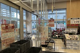 【西友 南葛西店】1F入口横 プロモーション用途や物販、食物販のポップアップストアに最適なスーパー店内催事イベントスペース