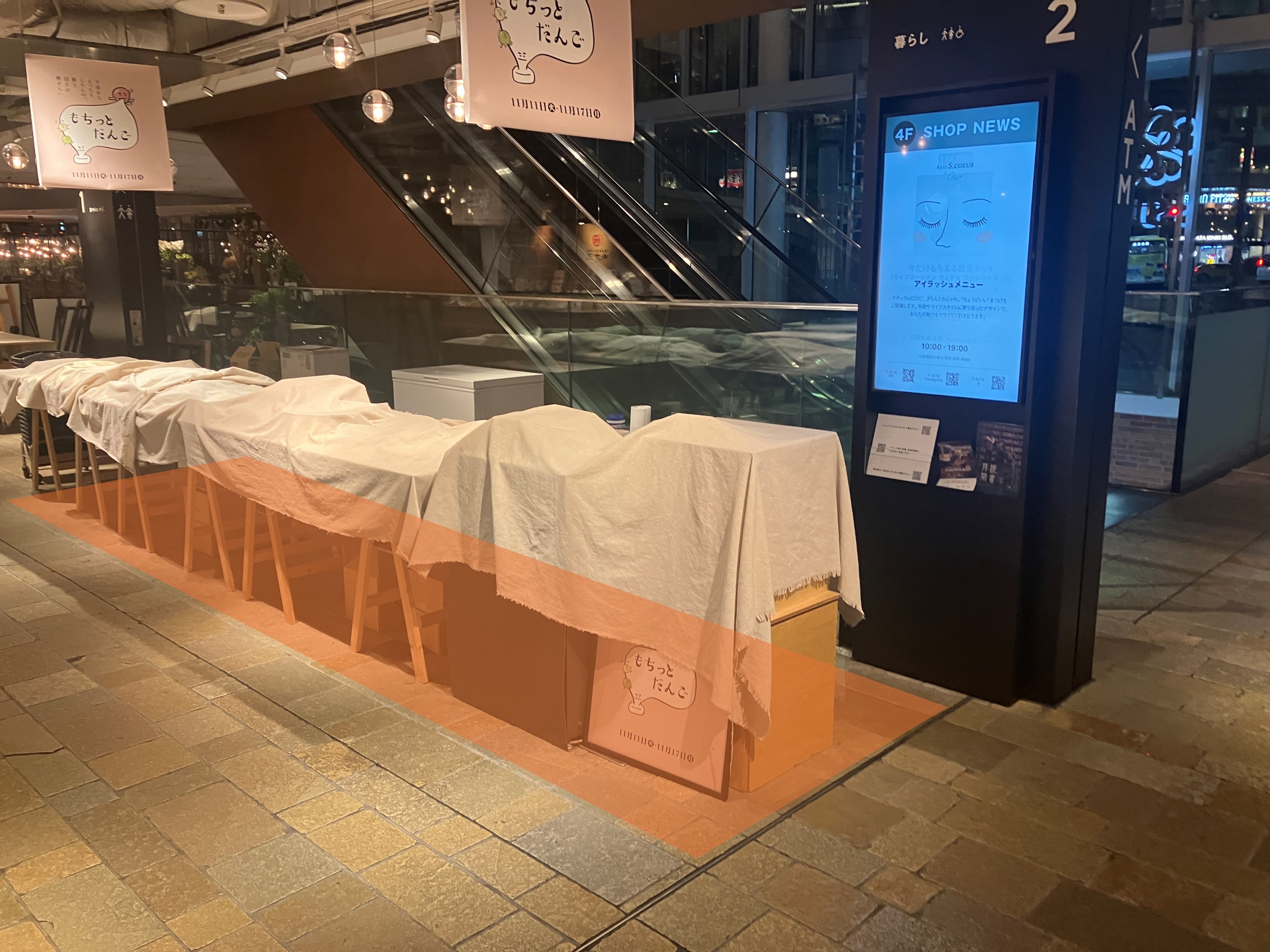 【枚方T-SITE】枚方市駅から1分！食物販イベントに最適な人気カフェと同フロア1階の好立地な催事スペース