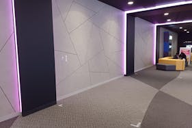 【イオンモール岡崎】シネマ館3F プラサカプコン前 通路区画(食品催事・物販スペース)