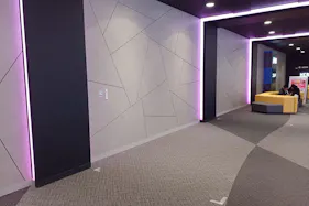 【イオンモール岡崎】シネマ館3F プラサカプコン前 通路区画(食品催事・物販スペース)