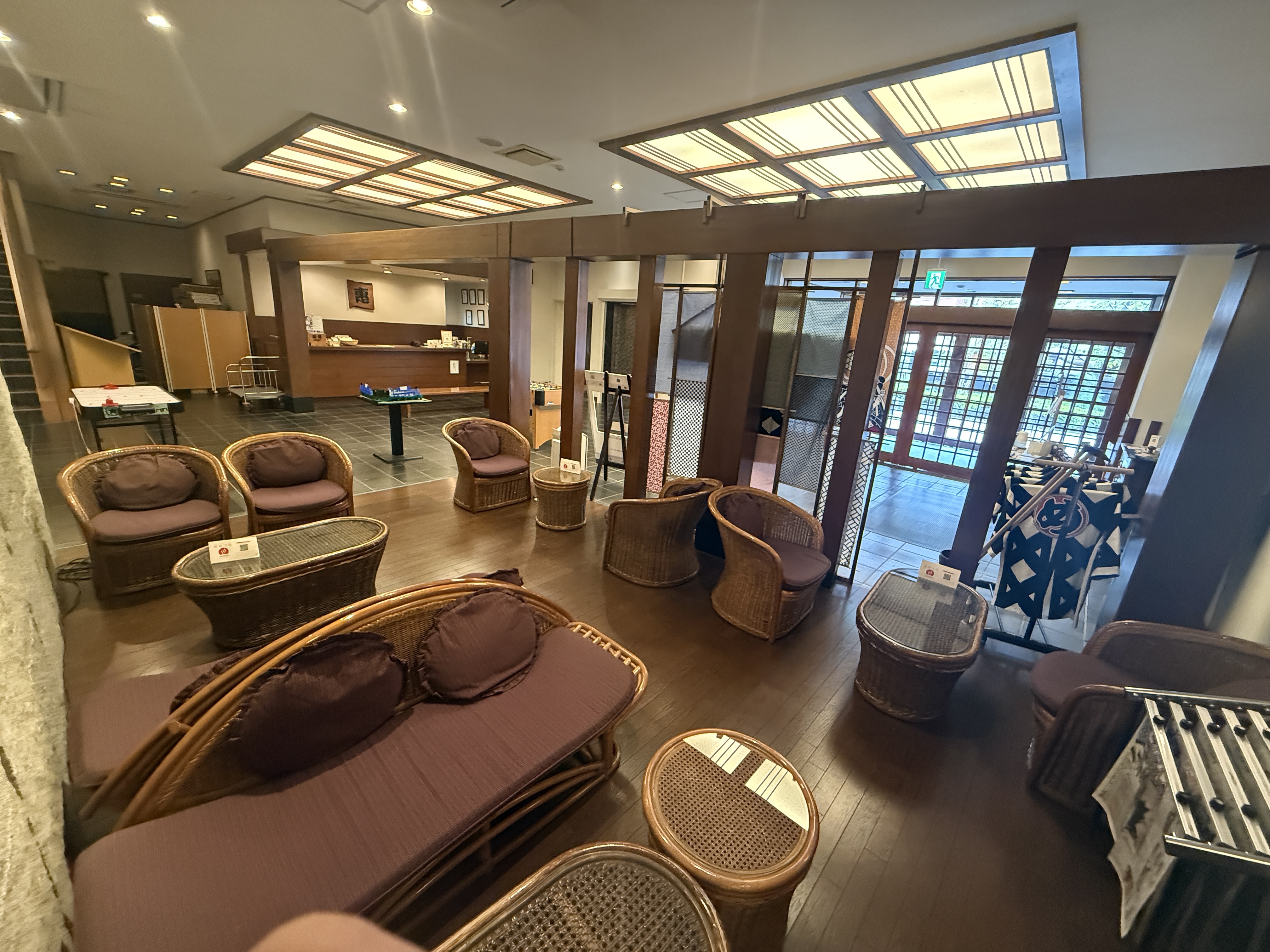 【湯河原温泉おんやど恵】各種プロモーションや物販におすすめ！江戸情緒漂う温泉旅館の1Fロビーを利用したイベントスペース