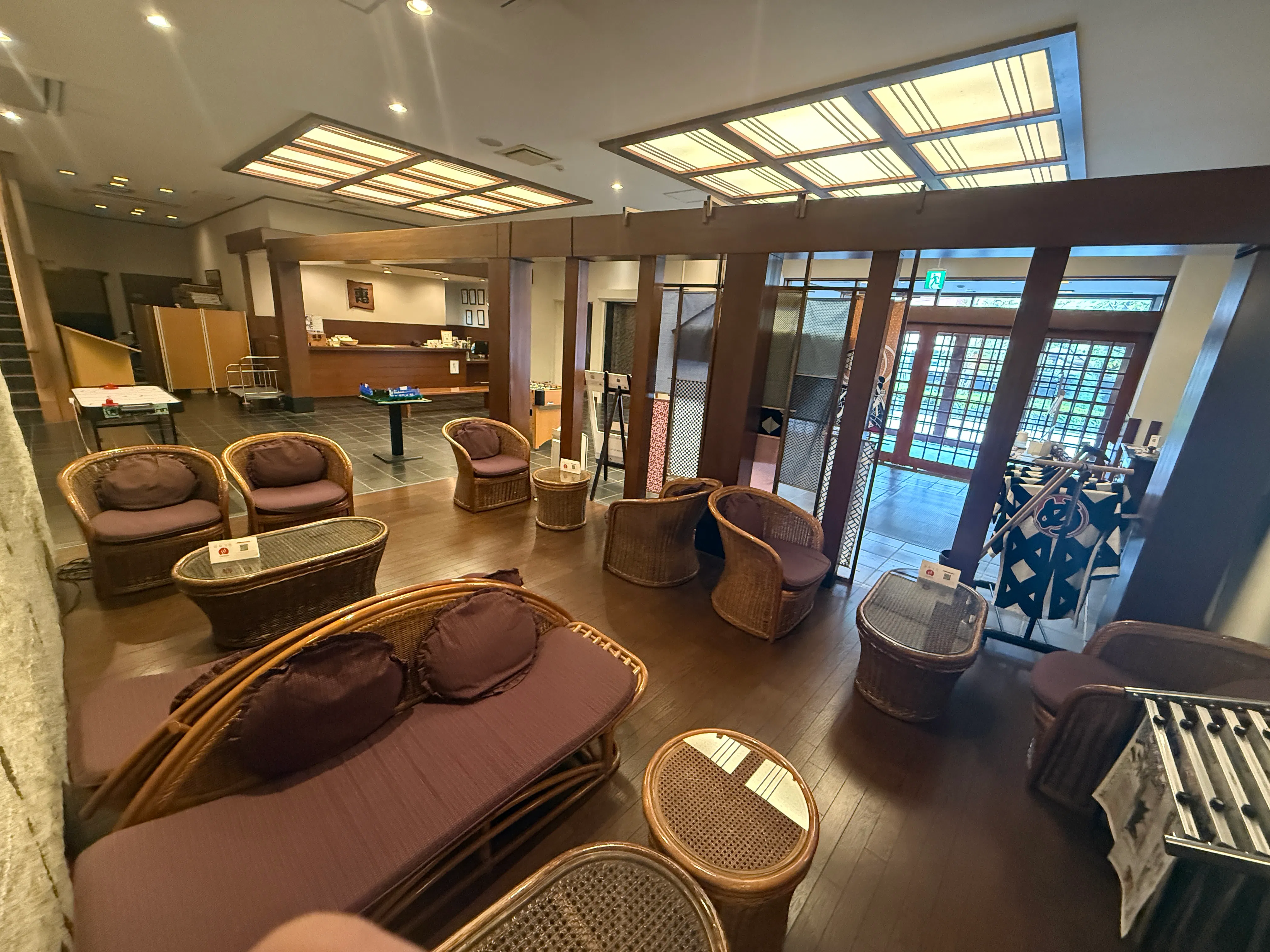 【湯河原温泉おんやど恵】各種プロモーションや物販におすすめ！江戸情緒漂う温泉旅館の1Fロビーを利用したイベントスペース