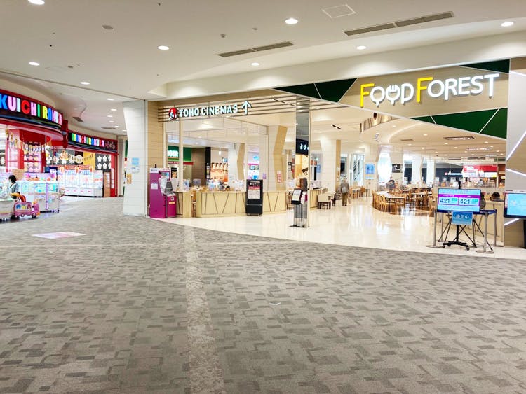 【イオンモール福津】3階　フードフォレスト前の画像