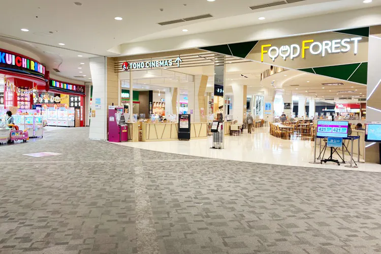 【イオンモール福津】3階 フードフォレスト前