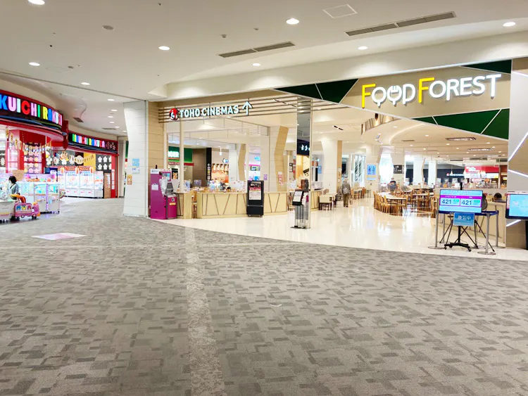 【イオンモール福津】3階　フードフォレスト前