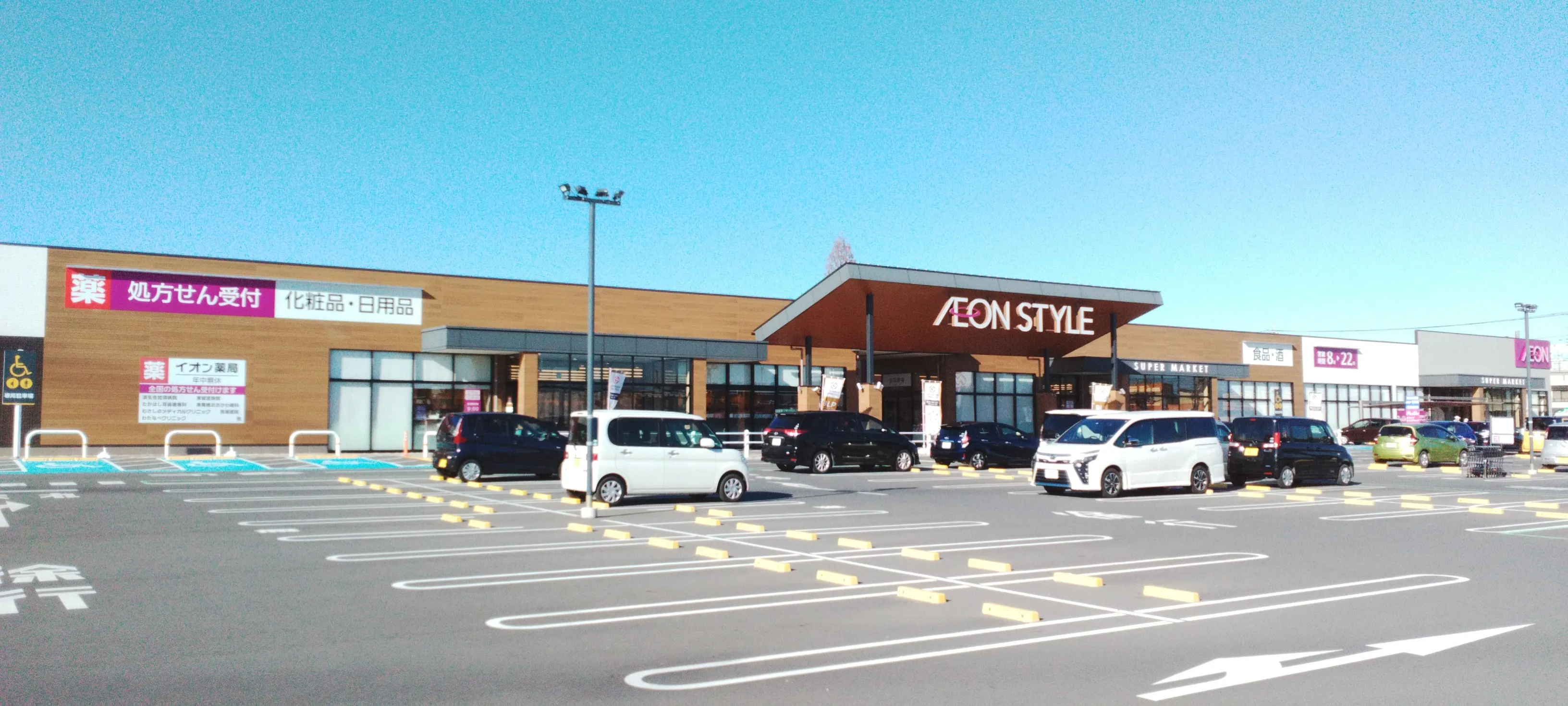 【イオンスタイル南栗橋】各種プロモーションや物販のポップアップストアに最適な生活館入り口脇のイベントスペース