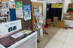 【フードマーケットマム篠原店】レジ裏催事用区画 販促プロモーションや物販に最適なスーパー店内催事イベントスペース