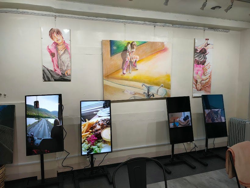 【千駄木駅1分】作品展示に適したアートカフェギャラリー