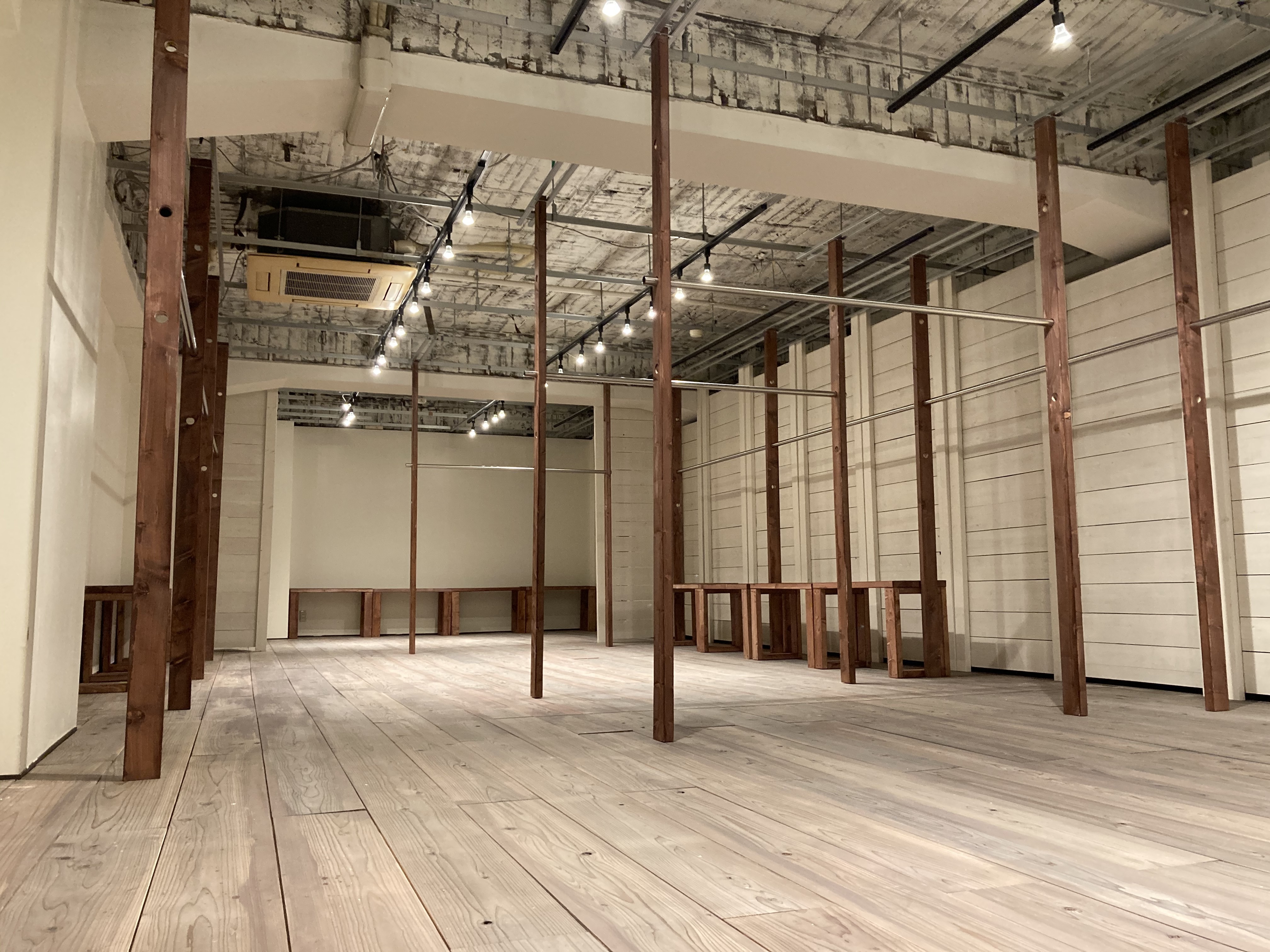 ハンガーラック使用時