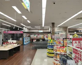 【マックスバリュ新川口】イートインスペースの1部 販促プロモーションや物販に最適なスーパー店内催事イベントスペース