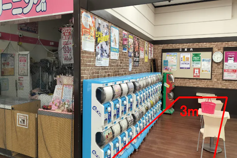【マックスバリュ新川口】イートインスペースの1部 販促プロモーションや物販に最適なスーパー店内催事イベントスペースの画像1