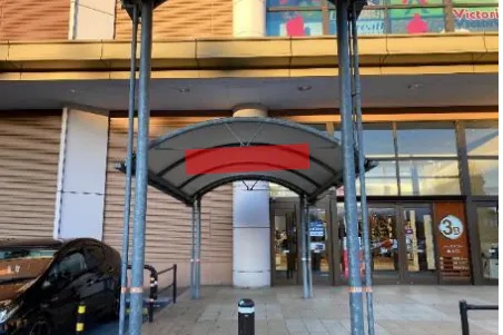 【イオンモールむさし村山】モール内広告 ノース西 通路屋根