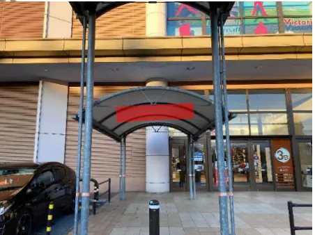 【イオンモールむさし村山】モール内広告 ノース西 通路屋根