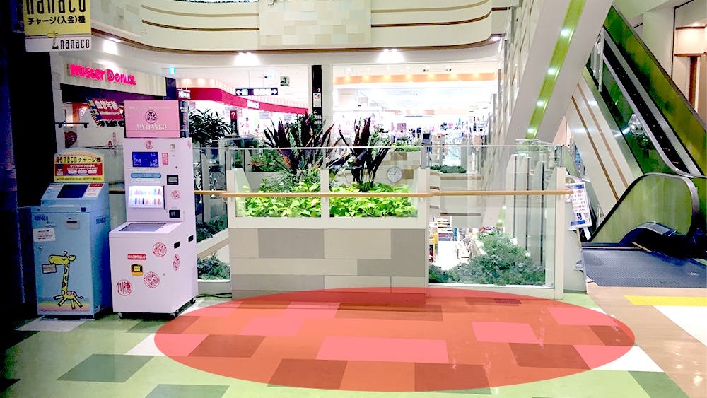 【アリオ上尾】プロモーションやポップアップストアに最適なショッピングモール2階下りエスカレーター近くのレンタルスペース