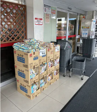 【一号舘江場】風除室　販促プロモーションに最適なスーパー店内催事イベントスペース
