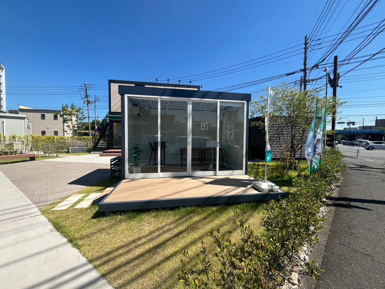 【牧駅15分】自主企画マルシェやポップアップストアに最適なお手頃価格のレンタルスペース「Shop」／敷地全体の貸切イベント開催も可能！