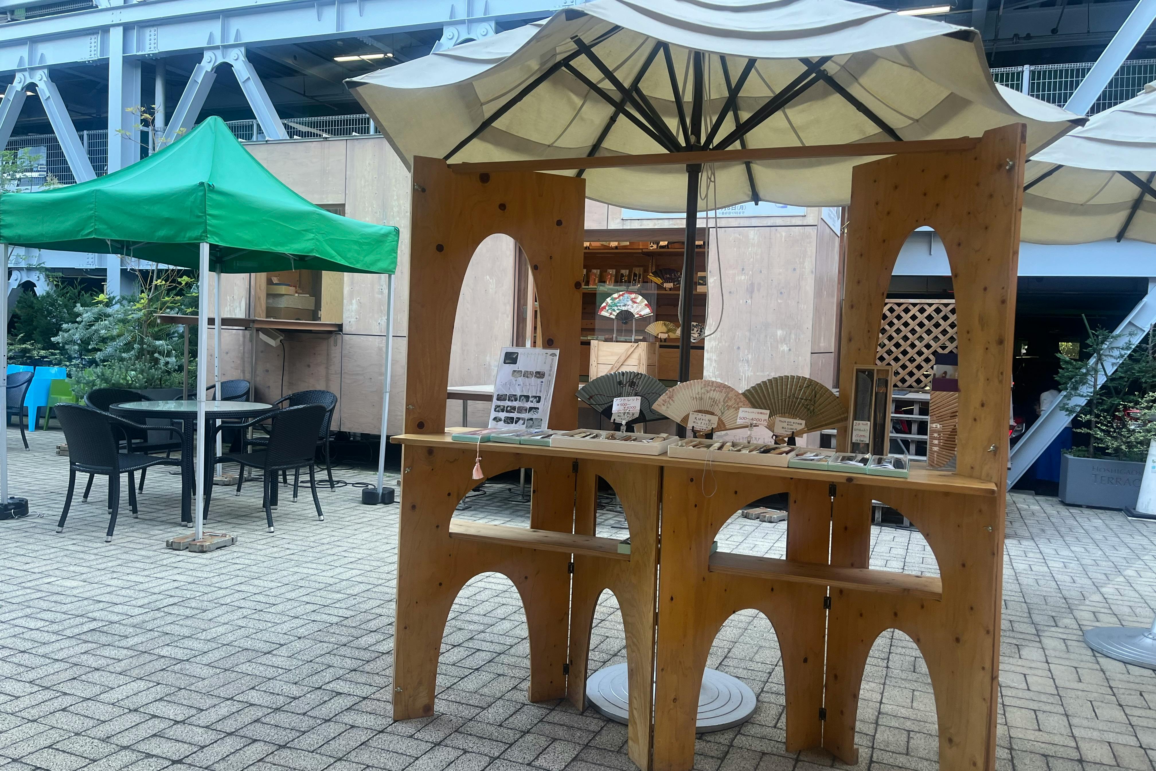 【星が丘テラス】ファッション関係のポップアップストアに最適な住みたい街、上位にランクインするエリアの商業施設内のトレーラーハウス【HACO】