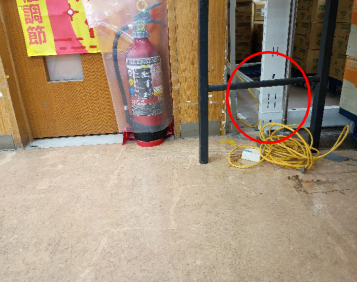 【ザ・ビッグ青森東店】クリーニング前イベントスペース 販促プロモーションに最適なスーパー店内催事イベントスペース