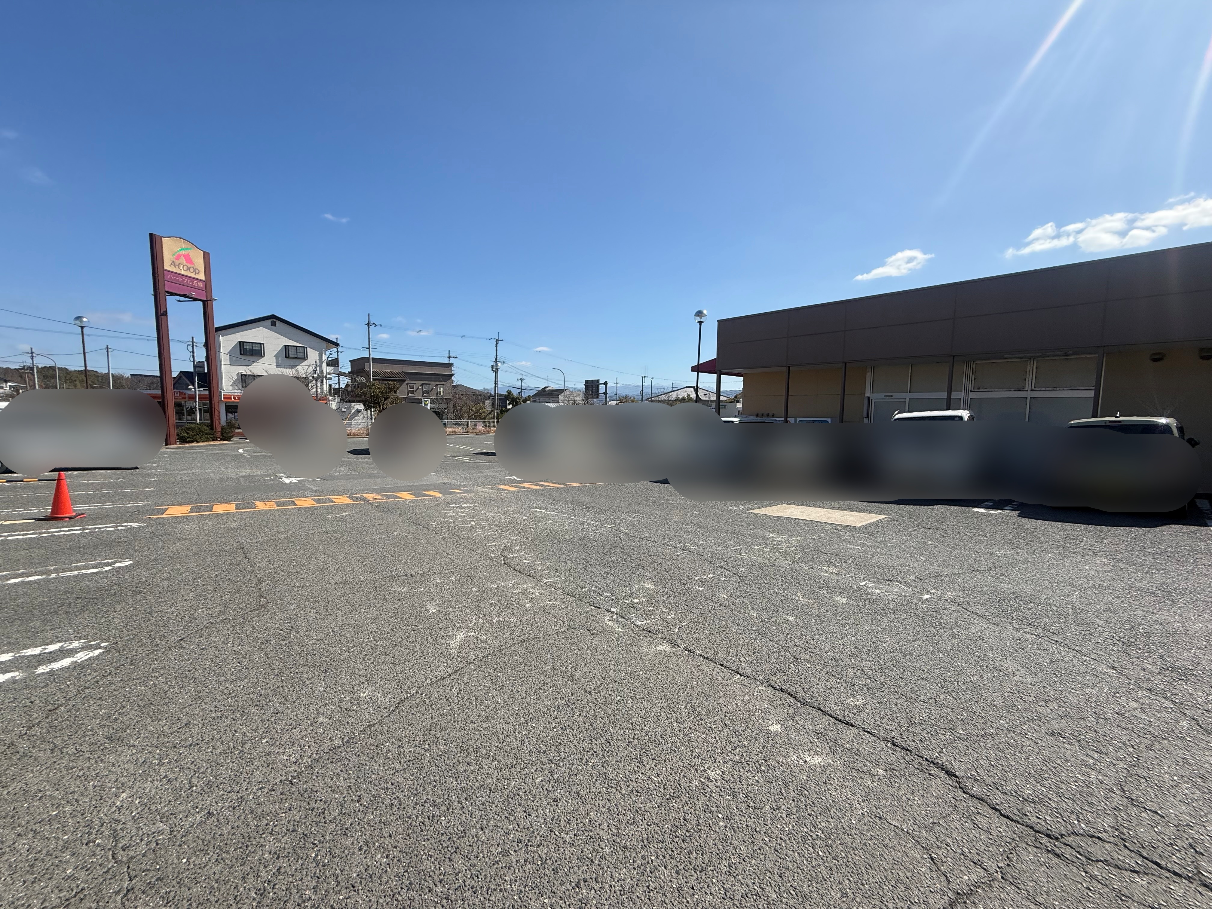 【Aコープハートフル五條店】食物販や販促イベントに最適な店頭スペース③