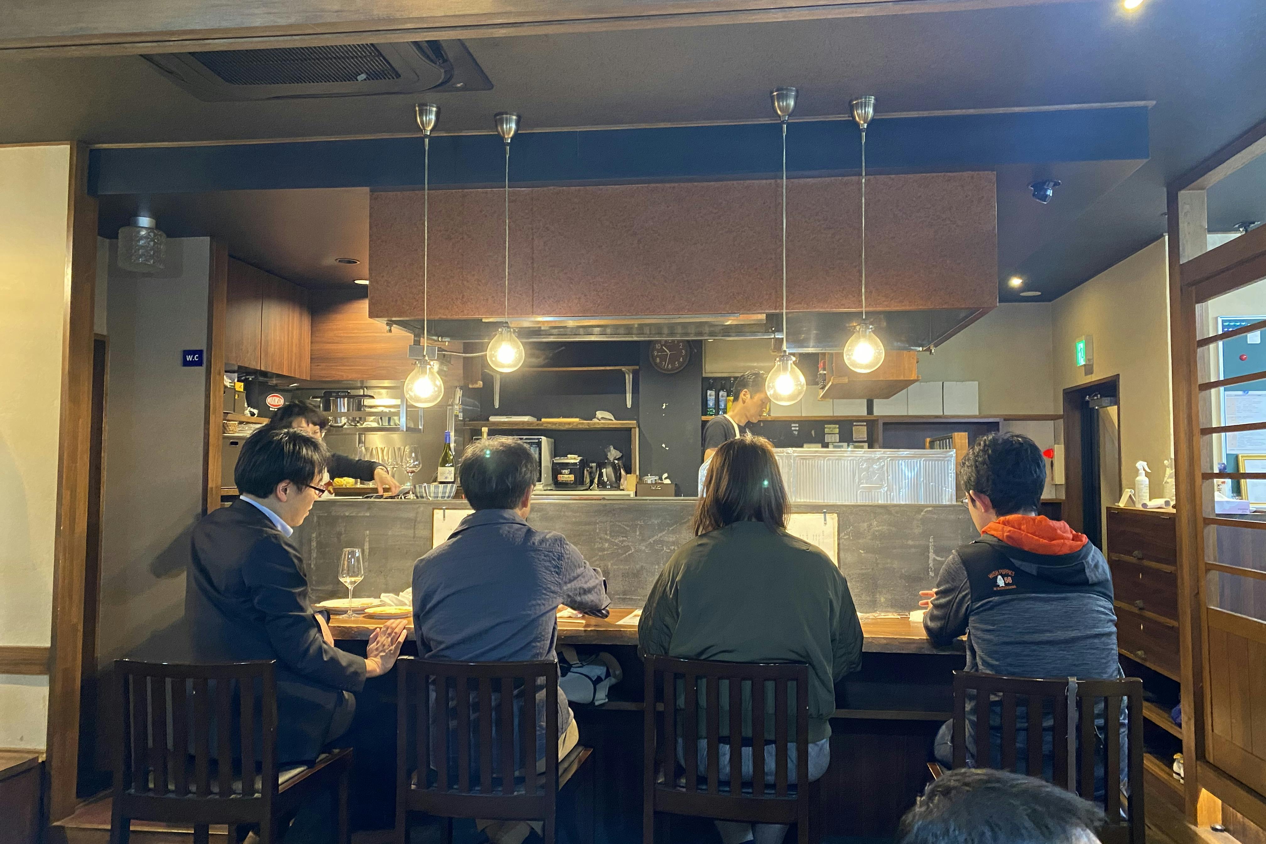 飲食店営業の様子