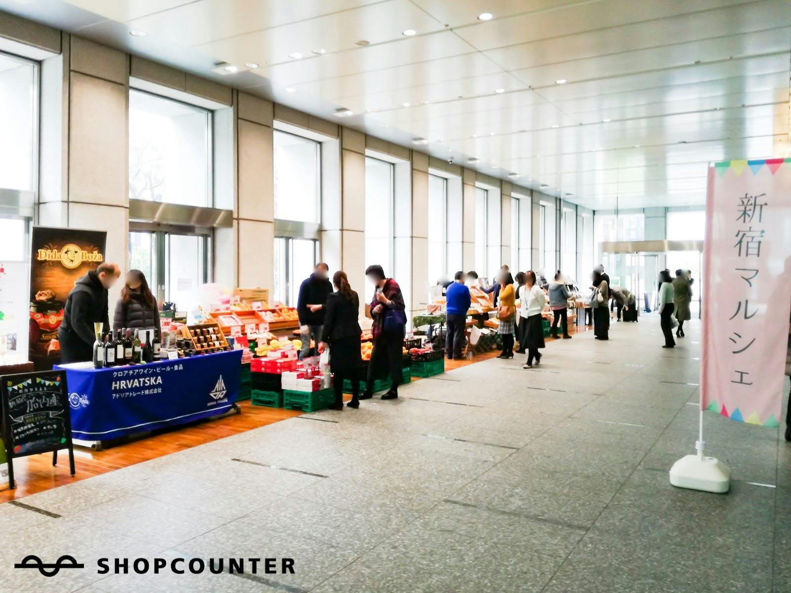 マルシェ（市場）スペースまとめの画像